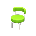 Cool chair Lime Fabric color White