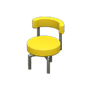 Cool chair Yellow Fabric color Silver