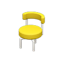 Cool chair Yellow Fabric color White