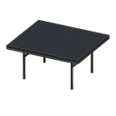 Animal Crossing Cool dining table|Black Tabletop color Black Image