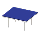 Cool dining table Blue Tabletop color White