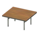 Cool dining table Brown Tabletop color Silver