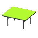 Cool dining table Lime Tabletop color Black
