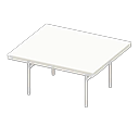 Cool dining table White Tabletop color White