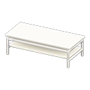 Cool low table White Tabletop color White