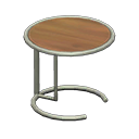 Cool side table Brown Tabletop color Silver