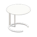 Cool side table White Tabletop color White