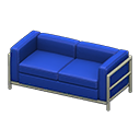 Cool sofa Blue Fabric color Silver