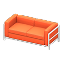 Cool sofa Orange Fabric color White