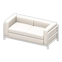 Cool sofa White Fabric color White