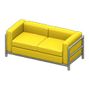 Cool sofa Yellow Fabric color Silver