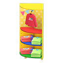 Animal Crossing Corner clothing rack|Casual clothes Displayed clothing Colorful Image