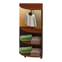 Corner Clothing Rack