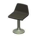 Animal Crossing Counter chair|Black Image