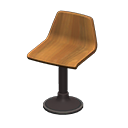 Counter chair Dark wood