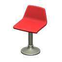 Counter chair Red