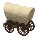 Covered wagon Brown