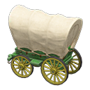 Covered wagon Green