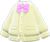 Animal Crossing Cream cardigan school uniform top Image