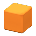 Cube light Orange Color