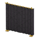 Animal Crossing Curtain partition|Black Curtains Gold Image
