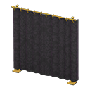 Curtain partition Black Curtains Gold