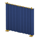 Curtain partition Blue Curtains Gold