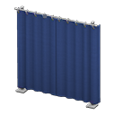 Curtain partition Blue Curtains Silver