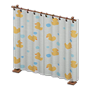 Curtain partition Ducks Curtains Copper