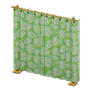 Curtain partition Green Curtains Gold