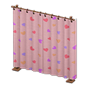 Curtain partition Pink Curtains Copper