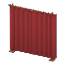 Curtain partition Red Curtains Copper