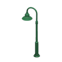 Curved streetlight Green