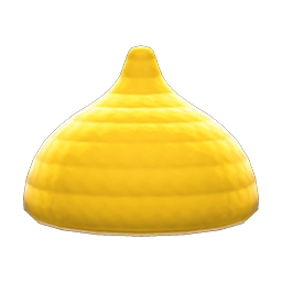 Acorn Knit Cap Mustard