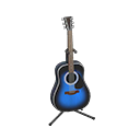 Acoustic Guitar Blue