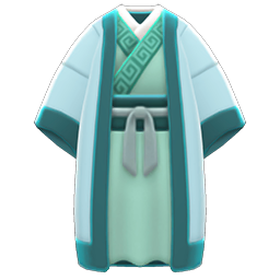 Ancient Belted Robe Green