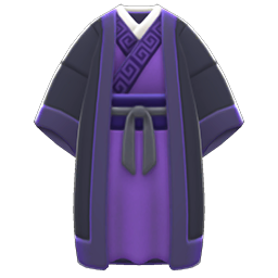 Ancient Belted Robe Purple