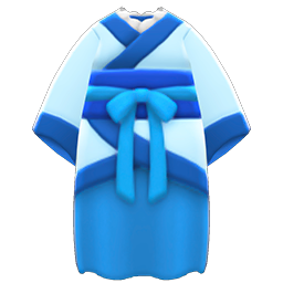 Animal Crossing Ancient Sashed Robe|Blue Image