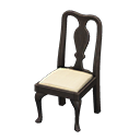 Animal Crossing Antique Chair|Black Image