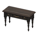 Animal Crossing Antique Console Table|Black Image