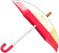 Animal Crossing Apple Umbrella Image