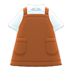 Apron Brown