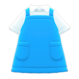 Apron Light blue