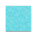 Animal Crossing Aqua Tile Flooring Image