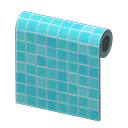 Animal Crossing Aqua Tile Wall Image