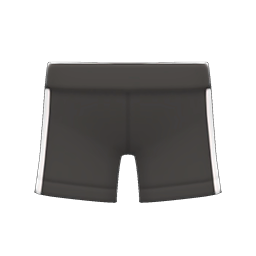 Athletic Shorts Black