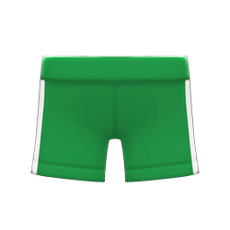 Athletic Shorts Green