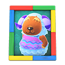 Animal Crossing Baabara's Photo|Colorful Image