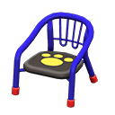 Baby Chair Blue / Paw print