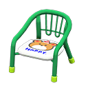 Baby Chair Green / Bear